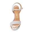 thumbnail image 4 of VIZZANO 6292200 Zapatilla glitter dama tacón plataforma plateado 22.5, 4 of 5