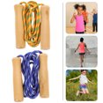 thumbnail image 3 of 2 PCS 2.5 Meters Children Sports Skipping Rope Jump Rope with Wood Handle Early Education Toy Children Kid Fitness Equipment for Training Practice Jump (Random Color), 3 of 9