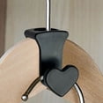 thumbnail image 1 of Gancho conector de armario en forma de corazón, gancho de suspensión extensor de armario reutilizable, 1 of 7