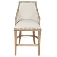 thumbnail image 3 of AFD Farmhouse Barrel Counter Stool, 3 of 7