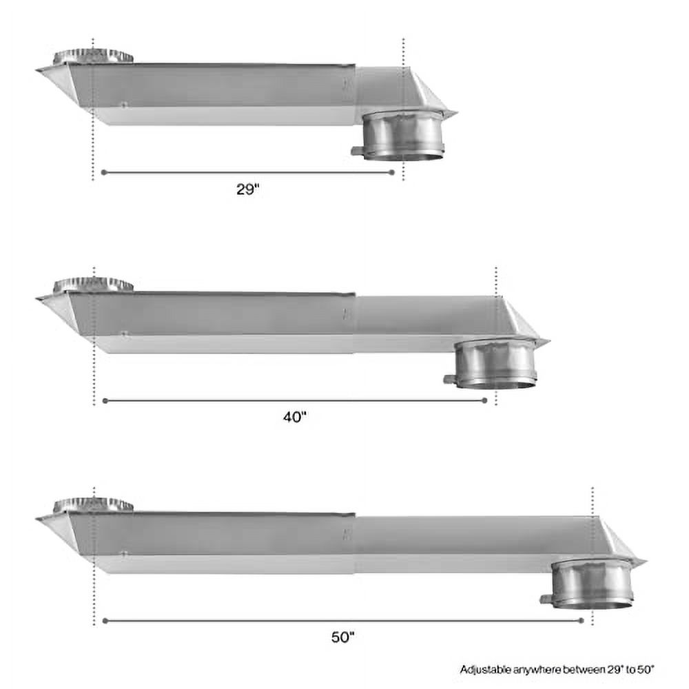 Whirlpool 4396014 29-Inch to 50-Inch Vent Periscope