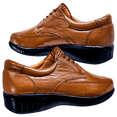thumbnail image 4 of Zapato Piel Borrego Enco Footwear Cómodo Choclo para Pie Descanso Confort CG01 Cognac, 4 of 6