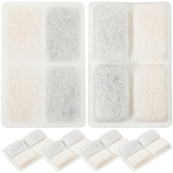 6pcs Cat Fountain Replacement Filter Cat Water Fountain Filter Pet Water Fountain Filter