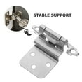 thumbnail image 3 of GAXIRE Self-Closing Cabinet Door Hinges Flush Mount for Quiet Smooth Closing Kitchen Cabinet Hardware and Easy to Install, 3 of 8