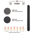 thumbnail image 5 of 10pcs Nail Files For Natural Nails 100/180 Grit Nail Files Bulk Flowery Nail File Curved Nail File By PULMCheerger, 5 of 7