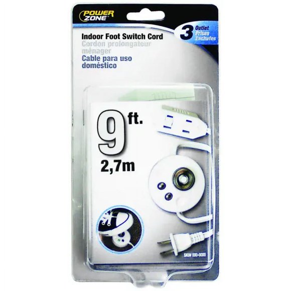 Extension Cord Foot Switch