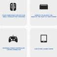 thumbnail image 2 of Cargador De Consola De Juegos Interfaz Tipo C Base De Carga Rápida De Consola De Juegos Con Luz Indicadora Led Base De Carga De Protección De Circuito Compatible Con Switch Compatible Con Joy-Con sonducket EL014432-02, 2 of 6