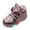 Pink, variant on Otqutp Toddler Flat Lights up Sneakers Gold Hook Loop Glitter First Walking Sport Shoes Baby Boys Girls Slip On Casual Shoes