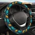 thumbnail image 4 of Kdxio Hand Drawn Seamless Print Elastic Stretch Steering Wheel Cover,Auto Steering Wheel Cover,15 Inch Anti-Slip,Warm in Winter and Cool in Summer,Fit Suvs,Vans Cars,Trucks, 4 of 7