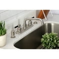 thumbnail image 3 of Kingston FB2138DKL Kaiser Two-Handle 2-Hole 8" Centerset Kitchen Faucet in Brushed Nickel, 3 of 7