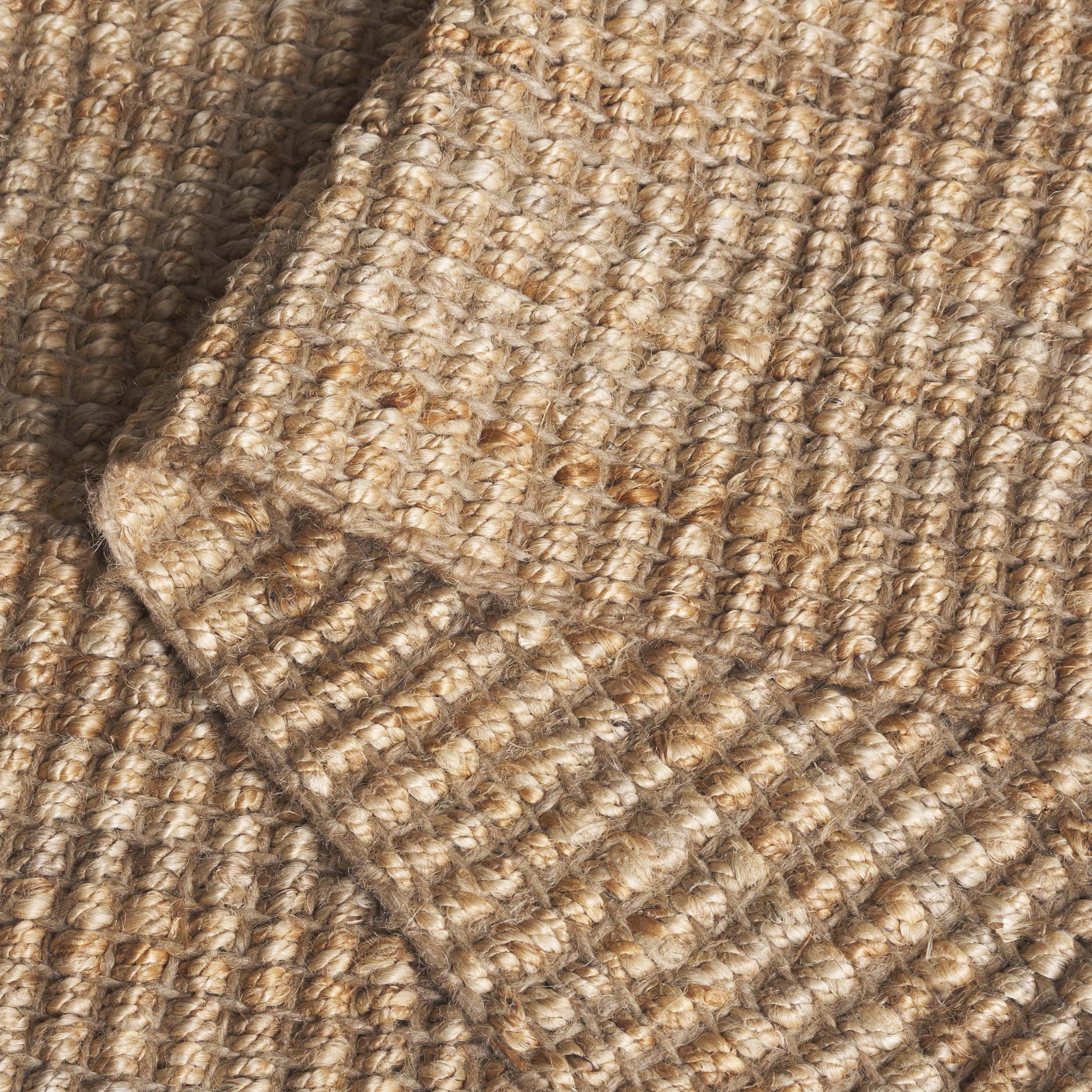 SAFAVIEH Natural Fiber Milica Solid Area Rug, Natural, 6' x 9' - Scandinavian Design, Natural, Jute, Hand Woven Pattern, Ideal for Entryway, Kitchen, Living Room, Office