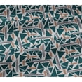 thumbnail image 5 of oneOone Viscose Jersey Fabric Triangle & Line Geometric Printed Fabric 1 Yard 60 Inch Wide, 5 of 5