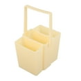 thumbnail image 4 of Pawsdot 1 Set Triple Bucket for Painting Detachable Beige Wash Brushes for Artists and Students Back to School, 4 of 7