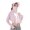 Pink, variant on ZenCart Women Sun Protection Clothing Long Sleeve Hooded Shawl Cape Ice Silk Sunscreen Jacket for Outdoor Travel Work Vacation