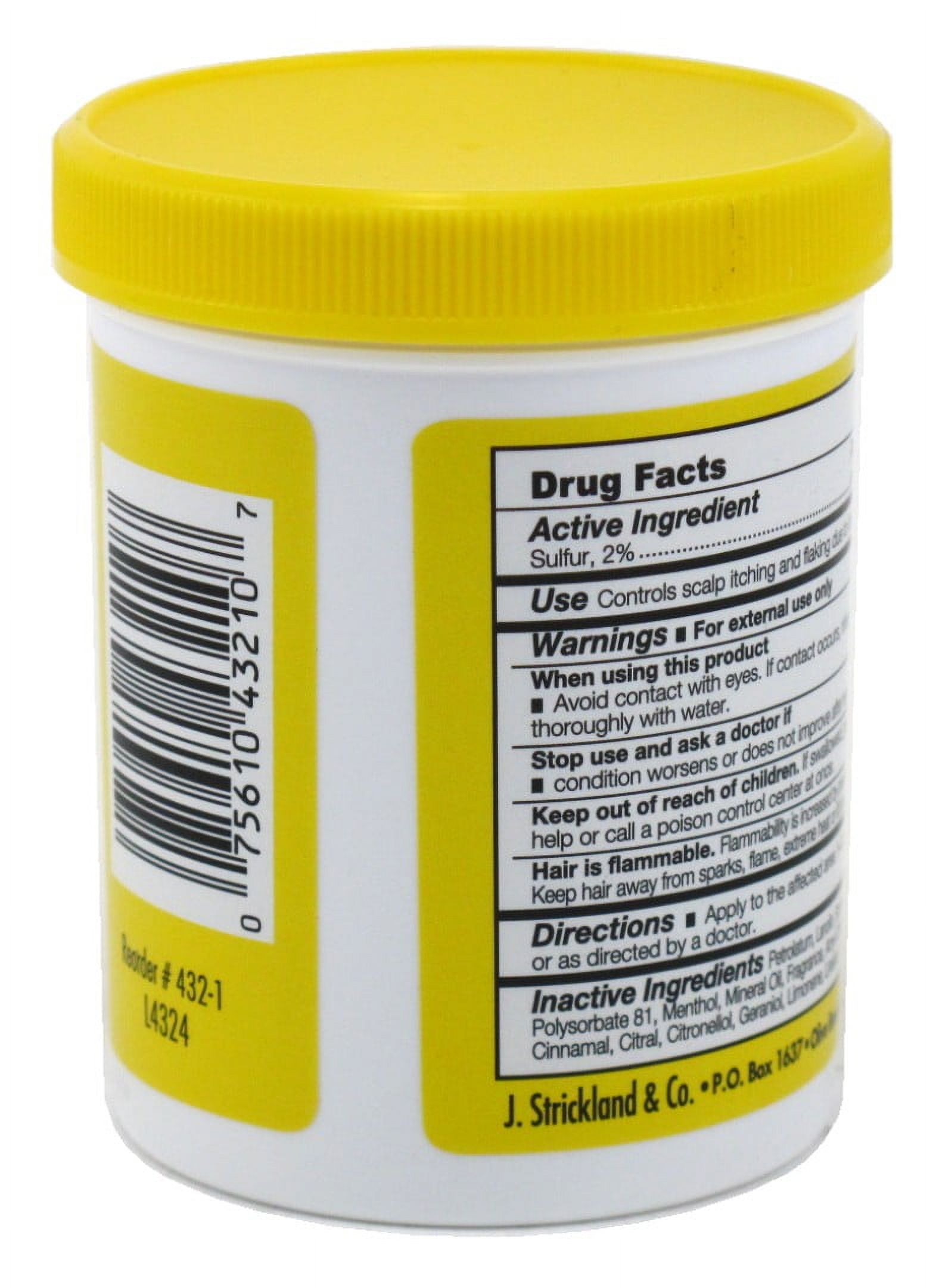 Sulfur8 Anti-Dandruff Hair & Scalp Conditioner Original 7.25oz (Pack of 2)