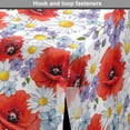 thumbnail image 4 of Flower Dog Crate Cover, Purple Flowers Poppy and Daisy Summer Nature Wildflowers Graphic, Easy to Use Pet Kennel Cover Small Dogs Puppies Kittens, 7 Sizes, Lavender Scarlet, by Ambesonne, 4 of 6