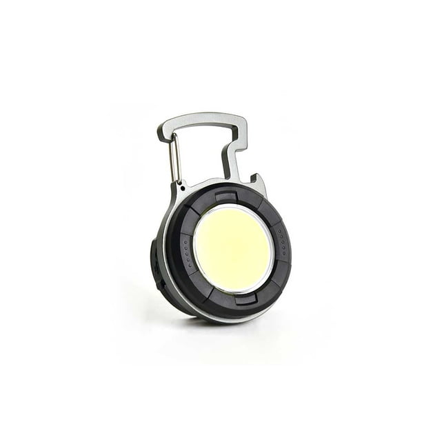 Soidarity LLavero de luz para exteriores, lámpara de llavero ajustable, llavero de aleación de aluminio, linterna, abrebotellas, equipo de iluminación Ropa Deportiva, Zapatos Tipo 1 sin soporte Soidarity OD029139-01