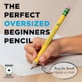 thumbnail image 4 of Ticonderoga My First Pencils, with Sharpener, Presharpened, #2 HB .4 mm, Yellow, 4 Count (5 Pieces), 4 of 6