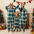 thumbnail image 4 of GYRATEDREAM Christmas Pajamas for Family Matching Cute Long Sleeve Couples Soft Sleepwear One Piece Funny Christmas Pjs Sets, 4 of 11