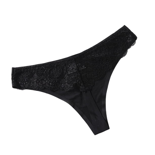 Minnieouse Bragas de tiro bajo, tanga, diseño de encaje, lavable, accesorio para citas, mano de obra fina, ropa de dormir para mujer, ropa para Type3 NO3