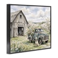 thumbnail image 2 of Stupell Industries Farmhouse Spring Orchard and Truck Black Framed Giclee Art, 14 x 11, by Tabz Jones, 2 of 8