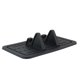 thumbnail image 1 of 1 soporte universal de silicona para teléfono móvil, para salpicadero de coche, GPS, antialfombrilla, de escritorio (negro), 1 of 5