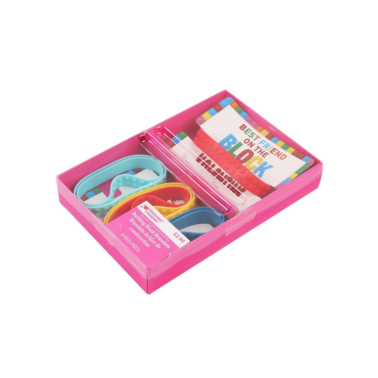 BRACELETS DE BLOC DE CONSTRUCTION