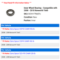 thumbnail image 2 of Inner Wheel Bearing - Compatible with 2008 - 2018 Kenworth T660 2009 2010 2011 2012 2013 2014 2015 2016 2017, 2 of 2