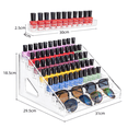 thumbnail image 4 of Nail Polish Organizer,Jademall 7 Layers Upgraded Acrylic Display Rack for Nail Polish Sunglasses Holder, Essential Oils Holder, Clear Eyeglasses Display Case, Makeup Organizer, 4 of 7