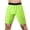 Light Green, variant on Mens Compression Shorts Sports Running Tights Underwear Athletic Workout Spandex Base Layer Short Bike Basketball Blue Size XXL