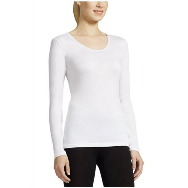 Weatherproof 32 Degree HEAT - Women's Base Layer Long Sleeve Shirt (White,  Large) - Walmart.com