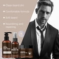 thumbnail image 4 of Limpiador de barba para hombres, suave, no irritante, suavizante, crema de afeitar para barba, limpiador en espuma, control de grasa, hidratante, especial para el cuidado de la barba, 100 g, 4 of 5