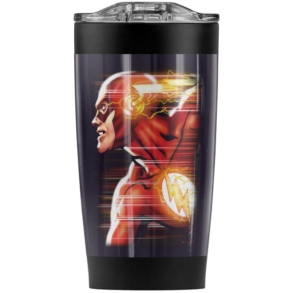 The Flash Speed Head Stainless Steel Tumbler 20 oz Coffee Travel Mug/Cup, Vacuum Insulated & Double Wall with Leakproof Sliding Lid | Great for Hot Drinks and Cold Beverages