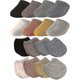 thumbnail image 1 of 8 Pairs Toe Topper Liner Half Socks Seamless Women's Socks Toe Half Socks, 1 of 5