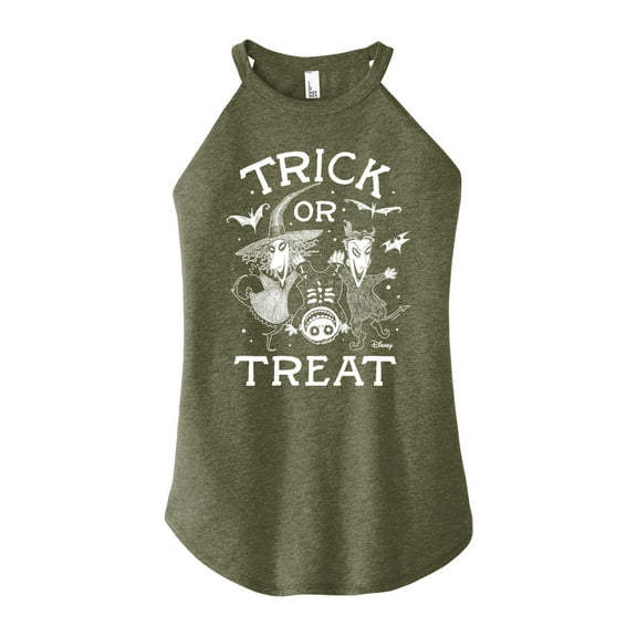 The Nightmare Before Christmas - Trick Or Treat - Juniors High Neck Tank Top