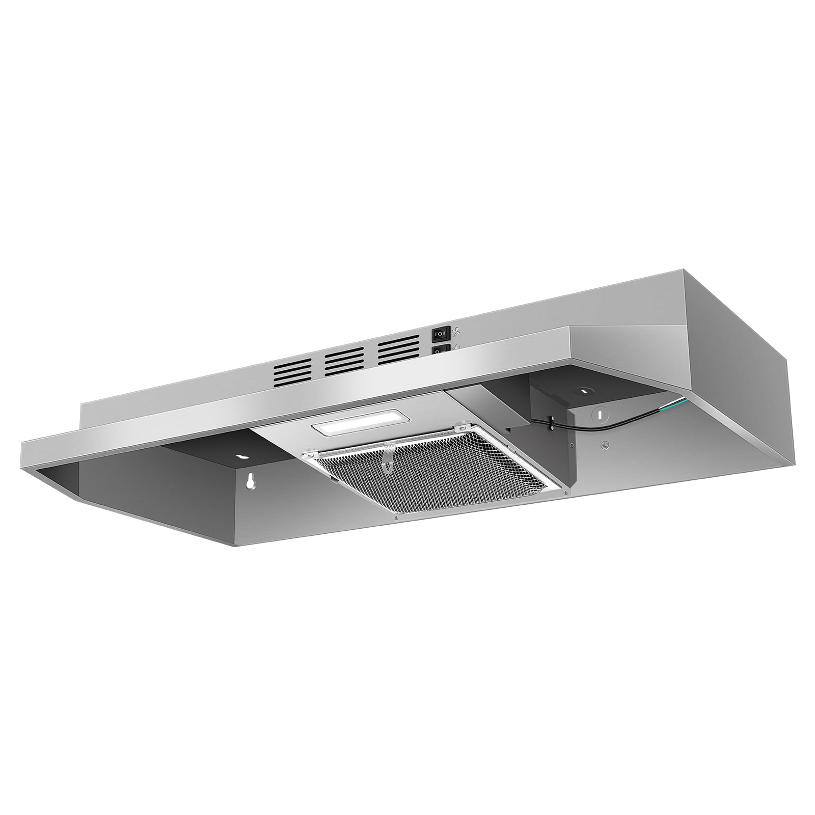 Joeaonz 36-inch Range Hood with LED Light & Stainless Steel Filters
