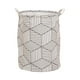 thumbnail image 2 of Clothes Basket Storage Basket Household Fabric Storage Basket Dirty Clothes Basket Sundries Storage Basket Printed Large Capacity Handle Dirty Clothes Basket, 2 of 6