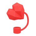 thumbnail image 1 of Cubierta Paja Diamante PVC Tapas 10 Mm para 30 Y 40 Onzas () Rojo, 1 of 3