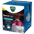 thumbnail image 7 of Vicks Starry Night Cool Mist Humidifier with Projector & VapoPad Scent Pad Heater 400 sq ft, Pink, V3700M, 7 of 7