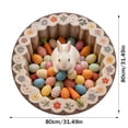 thumbnail image 3 of TIELUTT Easter Bunny Carpet Soft Area Rug for Living Room Bedroom Modern Abstract Floor Thick Blanket Large Area Rug for Living Room Thick Throw Soft Knit Throw Blanket Light Throw Blanket for Summer, 3 of 8