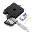 thumbnail image 1 of SEMX80-AS Micrometer Platform Digital Displayed 80x80mm 0.001mm Linear Translation Stage, 1 of 5