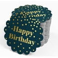 thumbnail image 4 of Inkdotpot Pack Of 50 Happy Birthday Favor Paper Tags Craft Real Gold Foil Hang Tags, 4 of 6