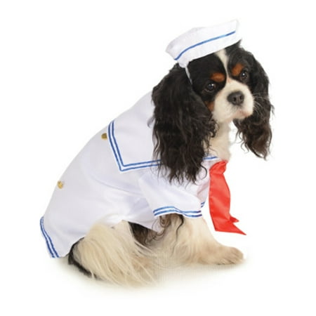 Sailor Boy Navy Naval Dog Pet Costumes Size Large 22