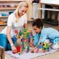 thumbnail image 6 of PICASSO-TILES 152-Piece Construction Building Engineering Set, STEM Toy for Kids 3+, 6 of 9