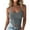 #250417A231 Gray, variant on Aloohaidyvio Tank Tops for Women No Boundaries Spaghetti Strap Ribbed Tank Tops for Women 2025 Slim Fitted Soft Camisole