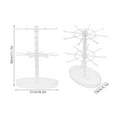 thumbnail image 2 of VERDANVERSE Soporte Organizador Transparente Para Joyas Giratorio De Varios Niveles Para Collar Y Aretes, 2 of 8