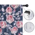 thumbnail image 4 of Blackout Kids Curtains,Pioneer Flower Childrens Insulated Curtains Set Of 2,Bedroom Essentials,Toddler Room Decor 52x63in(132x160cm), 4 of 4