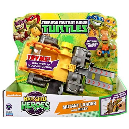 Teenage Mutant Ninja Turtles Half Shell Heroes Mutant Capture Vehicle with Michelangelo Figure