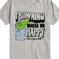 thumbnail image 3 of Sesame Street - Frowning Makes Me Happy - Toddler and Youth Short Sleeve Graphic T-Shirt, 3 of 5