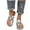 White, variant on jsaierl Sandals For Women Comfort Platform Flat Shoes Casual Slip On Open Toe Summer Beach Ring Toe Slides Sandal